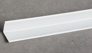  Γωνία περιμετρική L 20x20mm, λευκή, 3,05m/τεμάχιο.